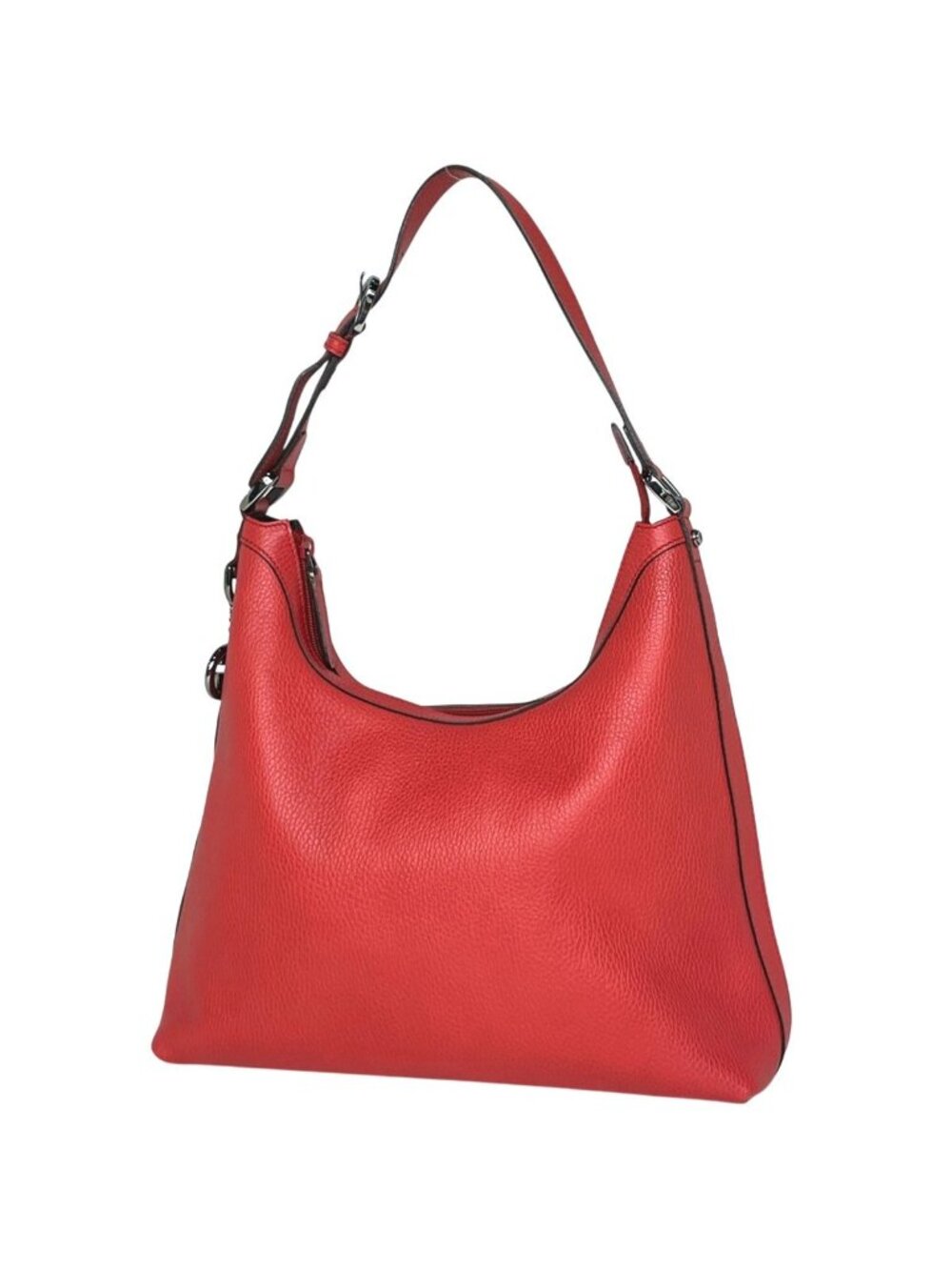 Gucci GG Logo Shoulder Bag Leather